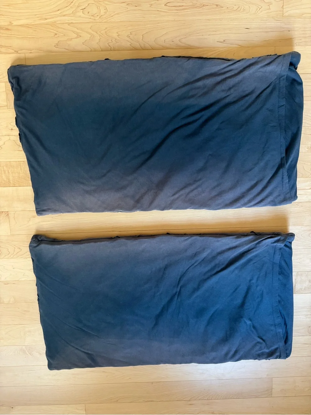 Anthropologie Pillow Cover Pair in Dark navy